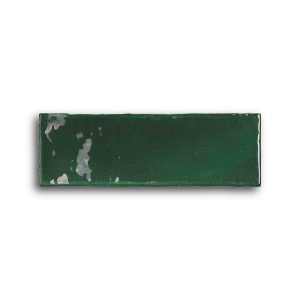 Carrelage inspiration zellige VERMONT Malachite Green E233967 7,5x23 cm