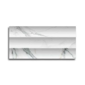 Carrelage incurvée ARGOS Statuario E237502 11,5x23,1 cm