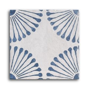 Carrelage art deco CARINO décor INFANTAS 20x20 cm