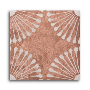 Carrelage style art deco CARINO décor NAXOS 20x20 cm