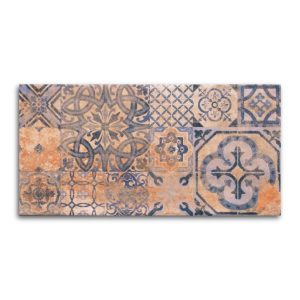 Carrelage Imitation terre cuite décor ATERRA 15x30 cm