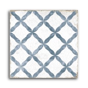 Carrelage inspiration carreau ciment DORSET BLUE 20x20 cm