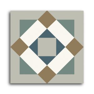 Carrelage inspiration carreau ciment NARA 20x20 cm