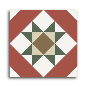 Carrelage inspiration carreau ciment VETRO 20x20 cm