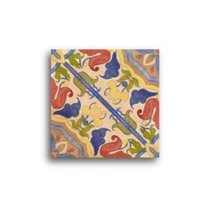 Carrelage aspect terre cuite LARA 11,5x11,5 cm