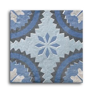 Carrelage Imitation terre cuite SEASON décor WATER 20X20 cm