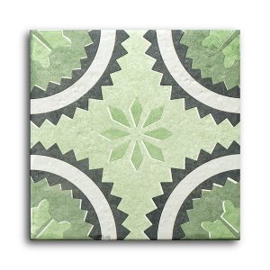 Carrelage Imitation terre cuite SEASON décor PRAIRIE 20X20 cm