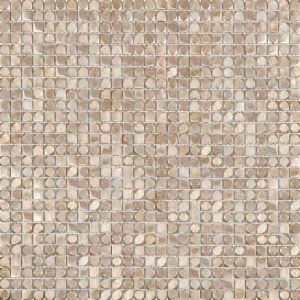 Mosaïque d'aluminium 3D 1x1 cm EP 3.3 mm GRIS OR