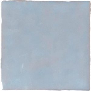 Carrelage art déco facon fait main LYRIC BLUE 13x13 cm
