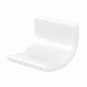 Mosaïque piscine Angle Interne 5 cm SQ BIND FLUOR WHITE-A