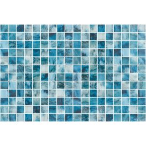 Mosaïque piscine 2,5x2,5 cm avec point silicone Identity SQ ATAI DOT 31,1x46,7 cm