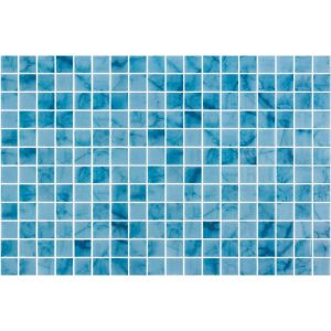 Mosaïque piscine 2,5x2,5 cm avec point silicone Identity SQ PHIPHI DOT 31,1x46,7 cm