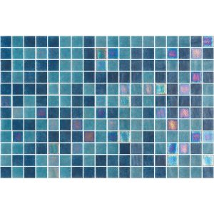 Mosaïque piscine 2,5x2,5 cm avec point silicone Spirit SQ RAY DOT 31,1x46,7 cm