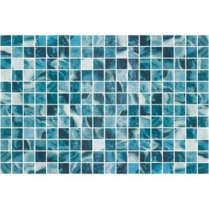 Mosaïque piscine 2,5x2,5 cm avec point silicone Identity SQ MALAWI DOT 31,1x46,7 cm