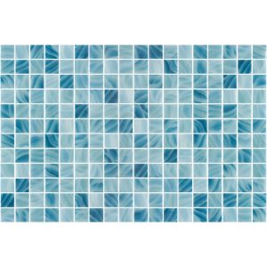 Mosaïque piscine 2,5x2,5 cm avec point silicone Identity SQ ADDIS DOT 31,1x46,7 cm