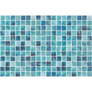 Mosaïque piscine 2,5x2,5 cm avec point silicone Identity SQ JENYSIA DOT 31,1x46,7 cm