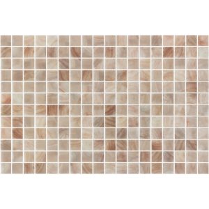 Mosaïque piscine 2,5x2,5 cm avec point silicone Identity SQ YASHA DOT 31,1x46,7 cm
