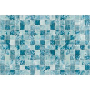Mosaïque piscine 2,5x2,5 cm avec point silicone Identity SQ BALEEN DOT 31,1x46,7 cm