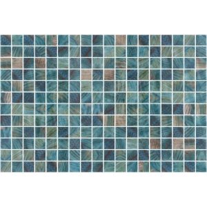 Mosaïque piscine 2,5x2,5 cm avec point silicone Identity SQ ESTURION DOT 31,1x46,7 cm