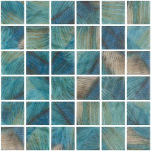 Mosaïque piscine 5x5 cm avec point silicone Fifty Identity SQ FIFTY ESTURION 31,1x31,1 cm