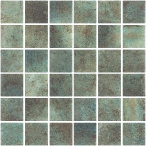 Mosaïque piscine 5x5 cm avec point silicone Fifty Identity SQ FIFTY OKOZE 31,1x31,1 cm
