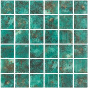 Mosaïque piscine 5x5 cm avec point silicone Fifty Identity SQ FIFTY BRIGIT 31,1x31,1 cm