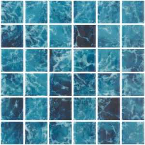 Mosaïque piscine 5x5 cm avec point silicone Fifty Identity SQ FIFTY ORANDA 31,1x31,1 cm