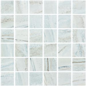 Mosaïque piscine 5x5 cm avec point silicone Fifty Identity SQ FIFTY DOGA 31,1x31,1 cm