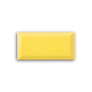 Carrelage Carreau Metro 15 X 7.5 cm Jaune