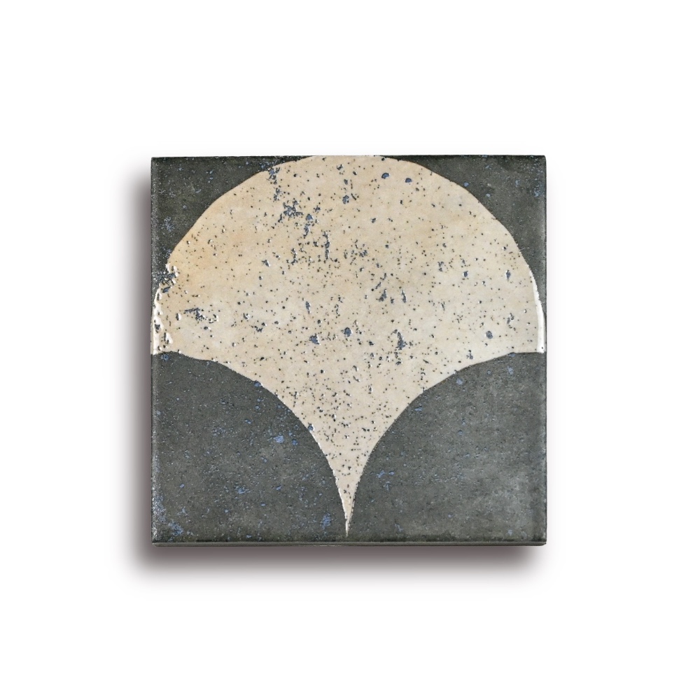 Carrelage Imitation pierre SENDA 15X15 cm TEAR DECOR BLACK