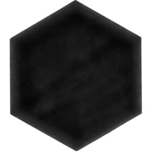 Carrelage héxagone PRIME NEGRO MAT 10,8x12,4 cm