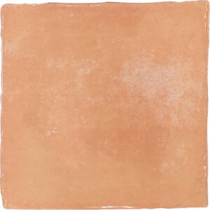 Carrelage effet terre cuite BRUME CLAY BRILLANT 13x13 cm