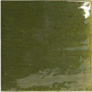 Carrelage Effet Zellige LEGACY SQUARE GREEN 12.5X12.5 cm