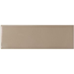 Carrelage Uni TANDEM GREIGE GLOSS 5X15 cm