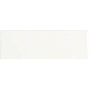 Carrelage Uni TANDEM WHITE MATT 5X15 cm