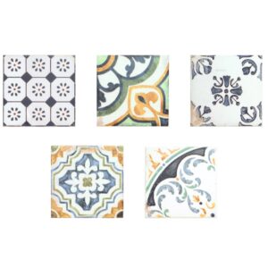 Carrelage Imitant Terre cuite FUEGO DECOR EPOCA MIX 22,5X22,5 cm