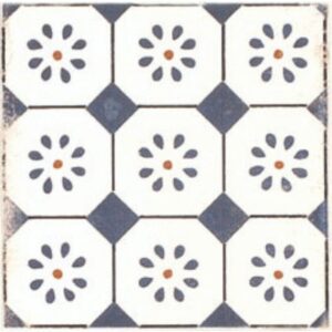 Carrelage Imitant Terre cuite FUEGO DECOR TESSELAR 22,5X22,5 cm