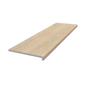 Carrelage Imitation bois HARU ALMOND NEZ DE MARCHE RECT 32X120 cm R9