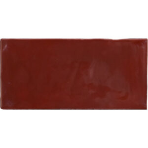 Carrelage Imitant Zellige SARTORIA Memorie Scarlatto 6,5x13 cm