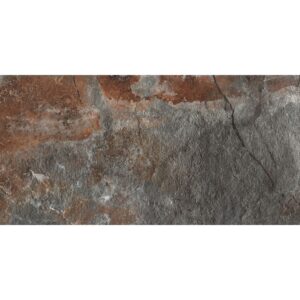 Carrelage Imitant Ardoise GEOLOGY FOSSIL 25X50 cm R11C