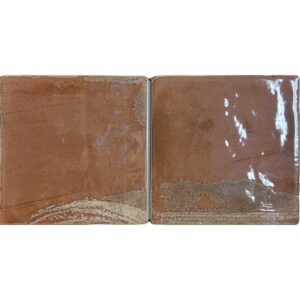Carrelage Imitation Terre Cuite BOTTEGA Paola Rosso 10X20 cm Prejointé