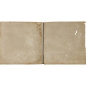 Carrelage Imitation Terre Cuite BOTTEGA Carlo Crema 10X20 cm Prejointé